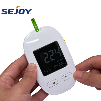 Convenient 3 in 1 Glucometer Uric Acid Cholesterol 360 Test Souvenirs Uric Acid Meter