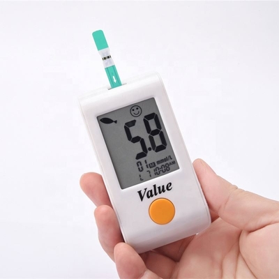 One Step Blood Sugar Testing Glucose Meter Portable High Quality Blood Chemistry Analyzer